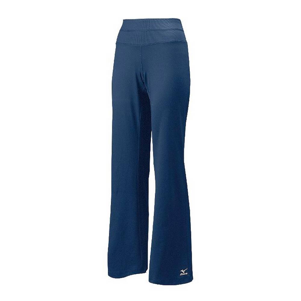 Pantaloni Mizuno Nine Collection: Elite Long Donna - Blu Marino - 80794-JHKT